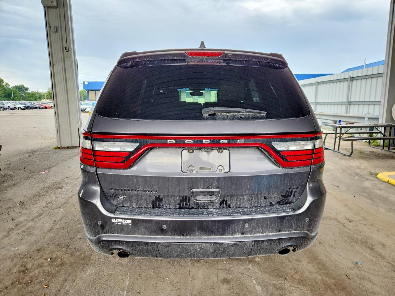 2018 Dodge Durango Gt Gray vin: 1C4RDJDG6JC434545