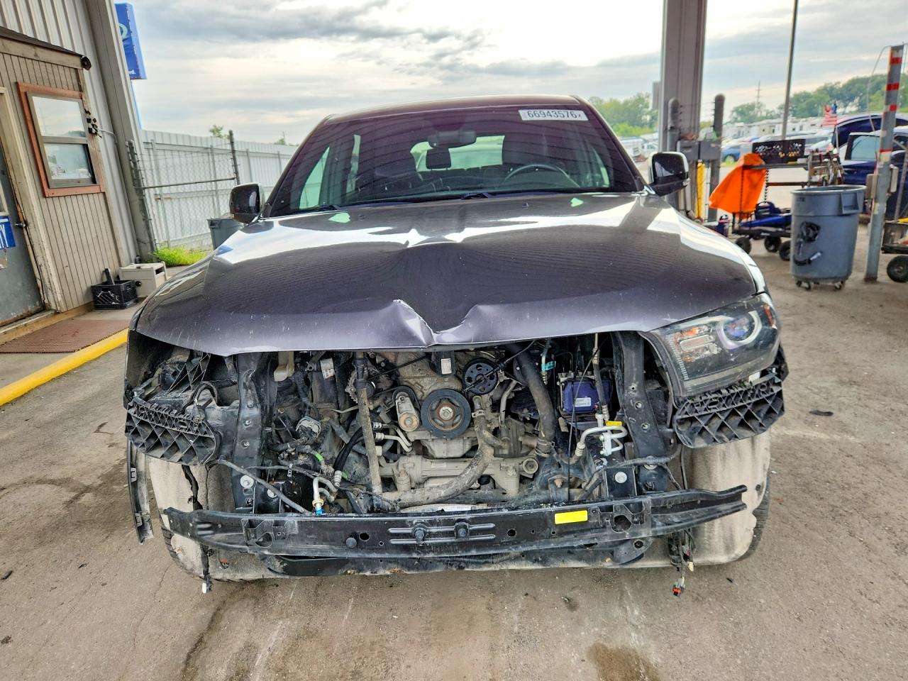 2018 Dodge Durango Gt Gray vin: 1C4RDJDG6JC434545