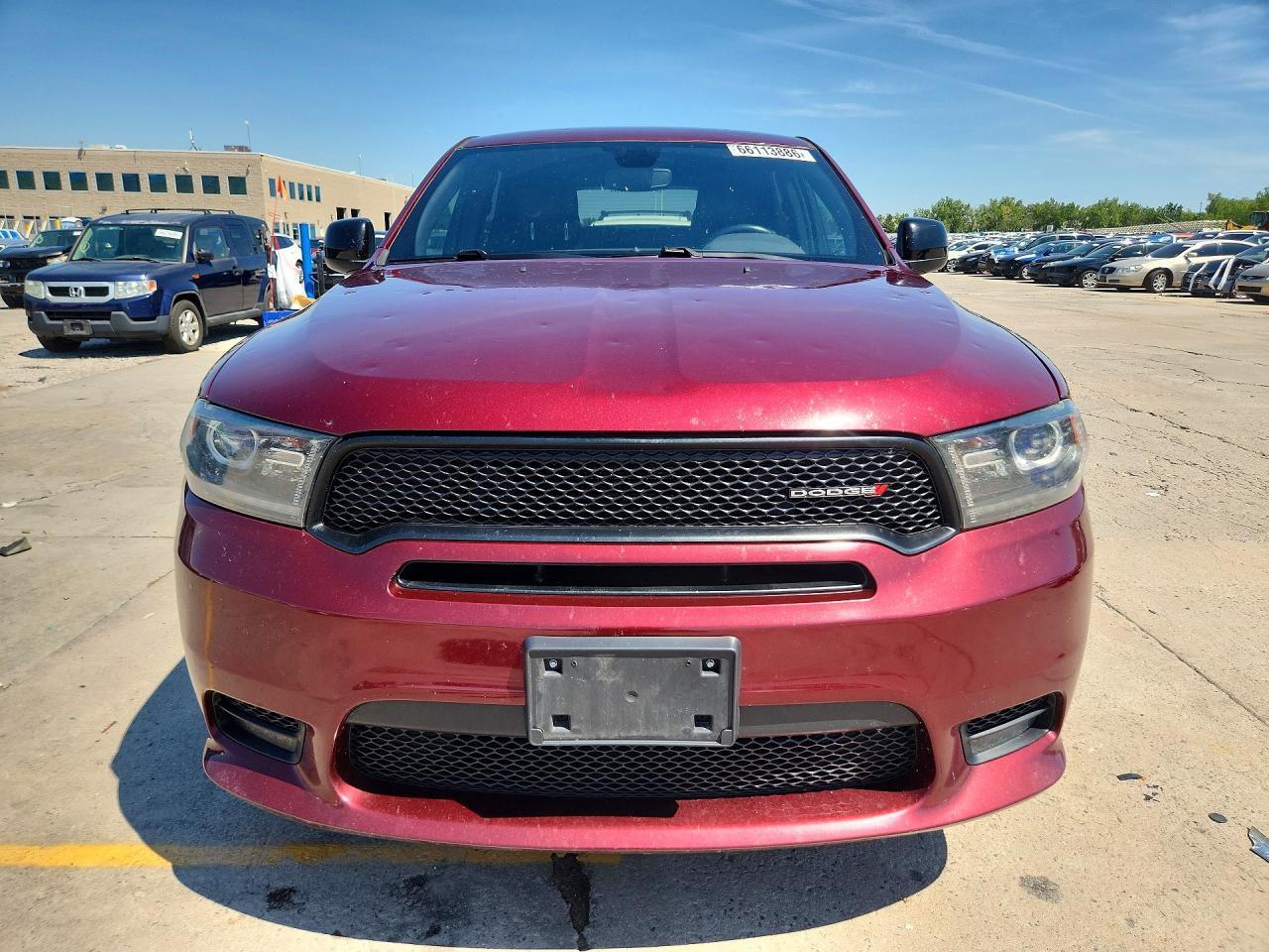 2019 Dodge Durango Gt Red vin: 1C4RDJDG6KC803566