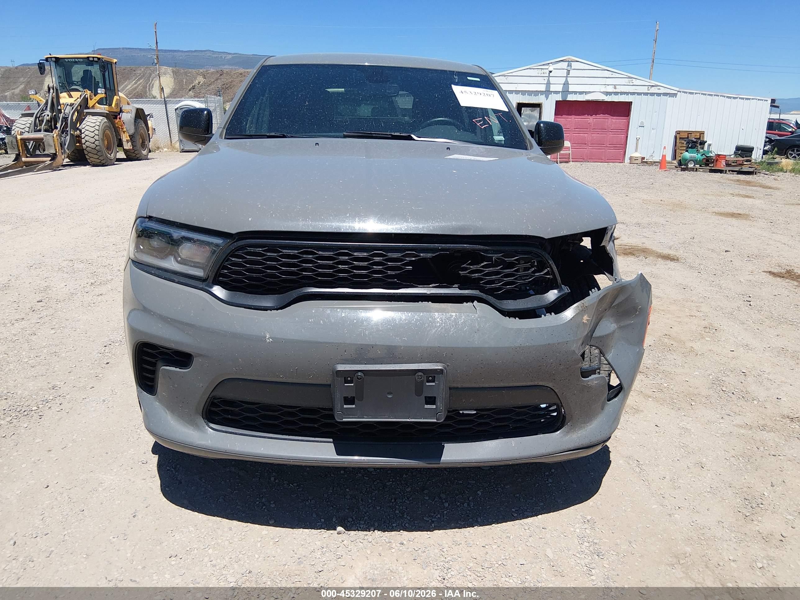 2025 Dodge Durango Gt Awd Gray vin: 1C4RDJDG6SC534162