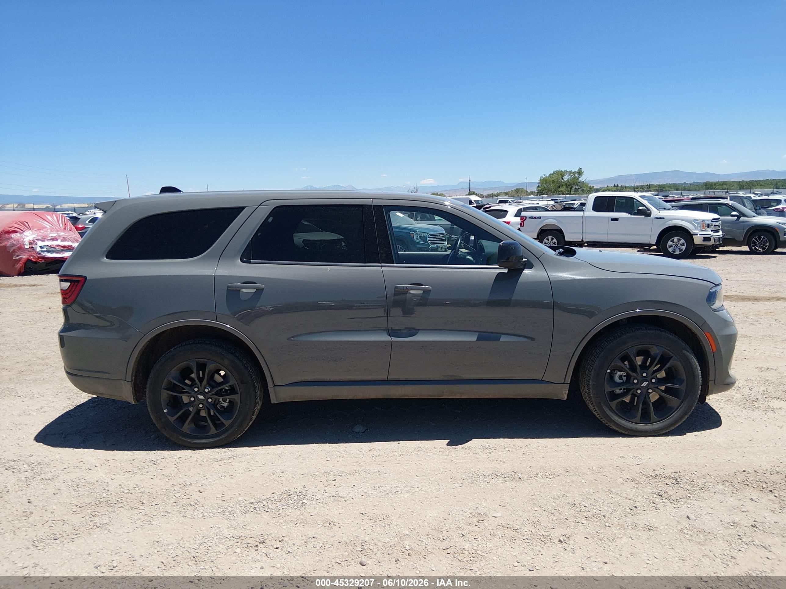 2025 Dodge Durango Gt Awd Gray vin: 1C4RDJDG6SC534162