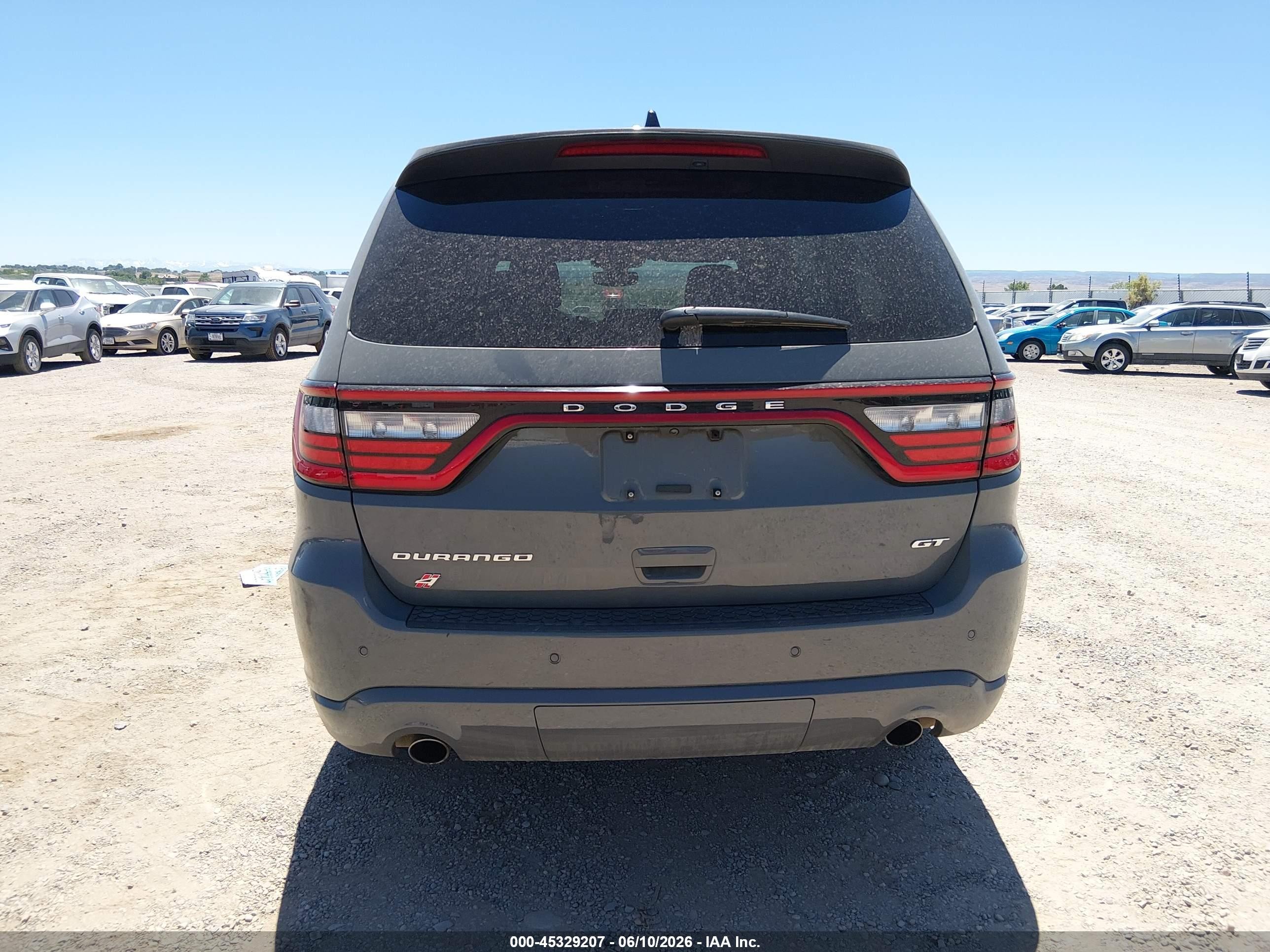 2025 Dodge Durango Gt Awd Gray vin: 1C4RDJDG6SC534162