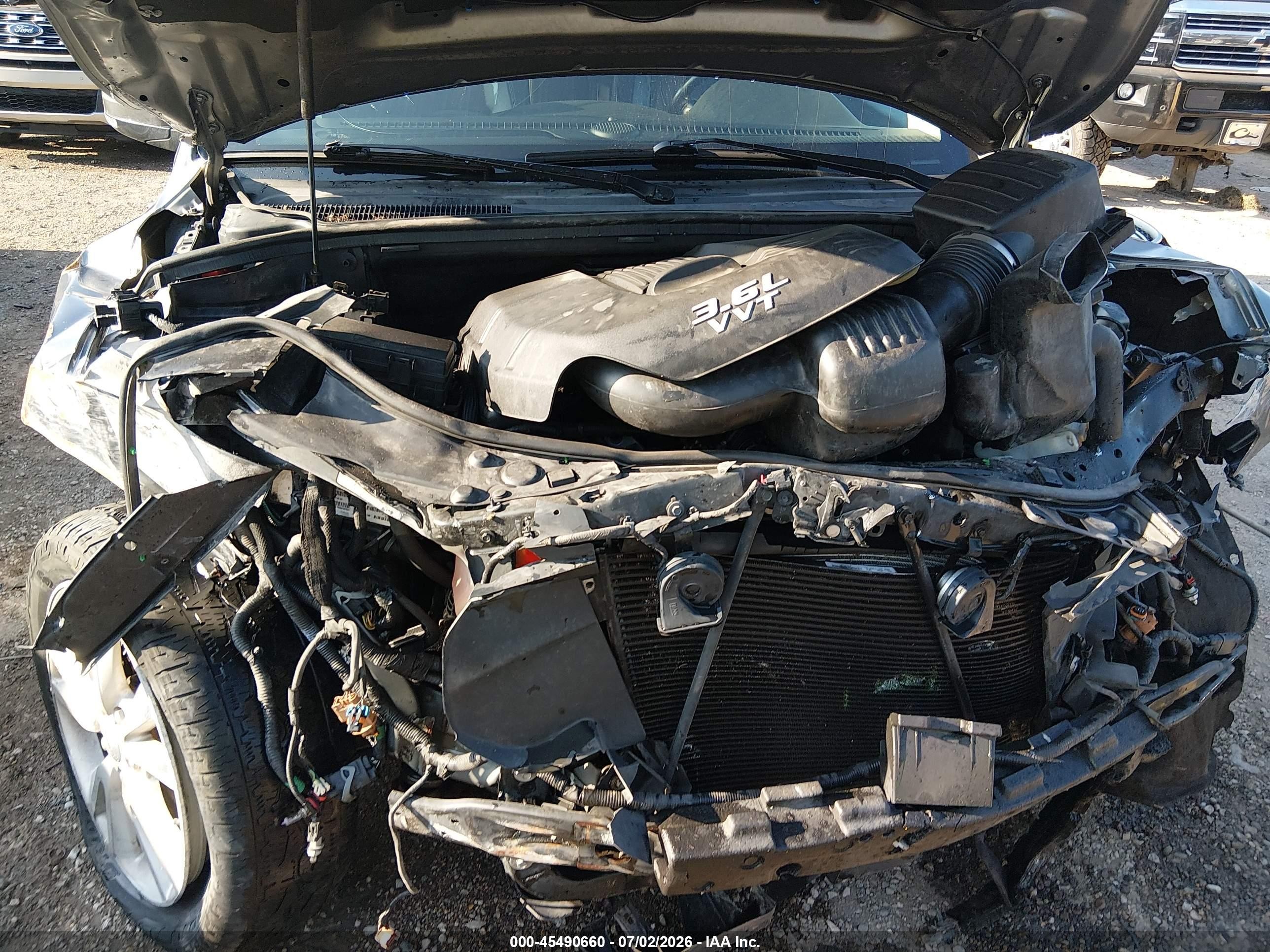 2012 Dodge Durango Crew Gray vin: 1C4RDJDG7CC309184