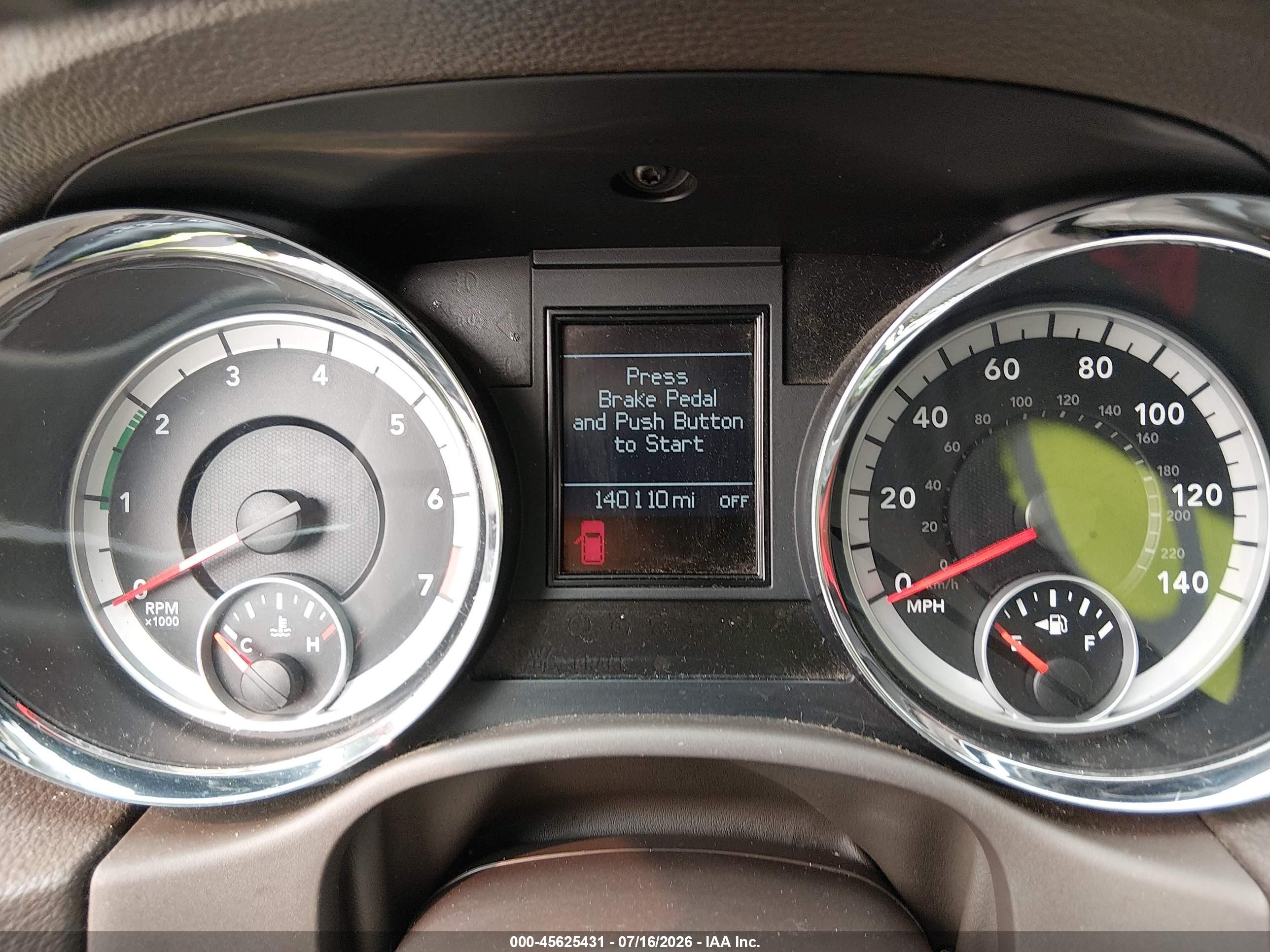 2013 Dodge Durango Crew Белый vin: 1C4RDJDG7DC518197