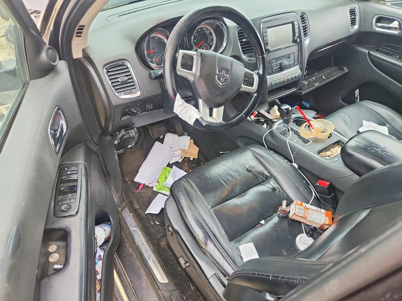 2013 Dodge Durango Crew Gray vin: 1C4RDJDG7DC695770