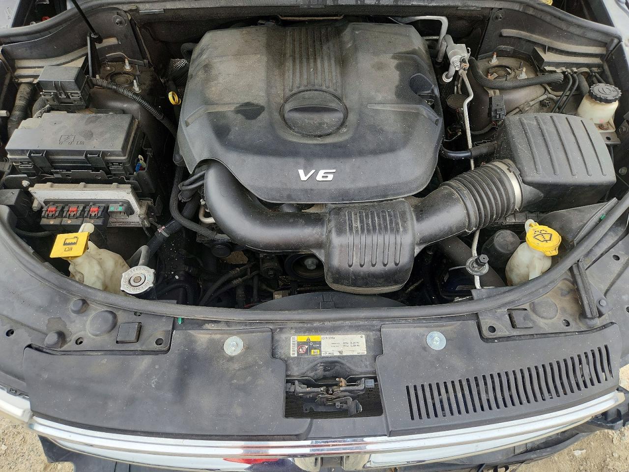 2013 Dodge Durango Crew Gray vin: 1C4RDJDG7DC695770