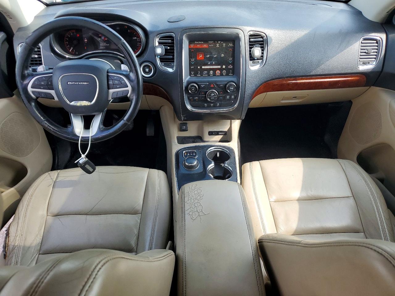 2014 Dodge Durango Limited Gray vin: 1C4RDJDG7EC307079