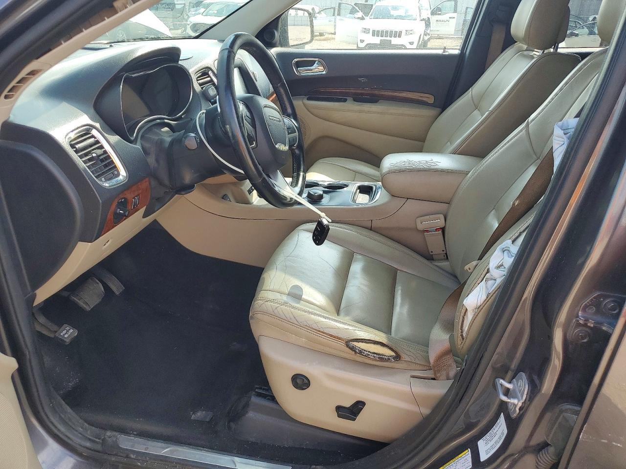 2014 Dodge Durango Limited Gray vin: 1C4RDJDG7EC307079