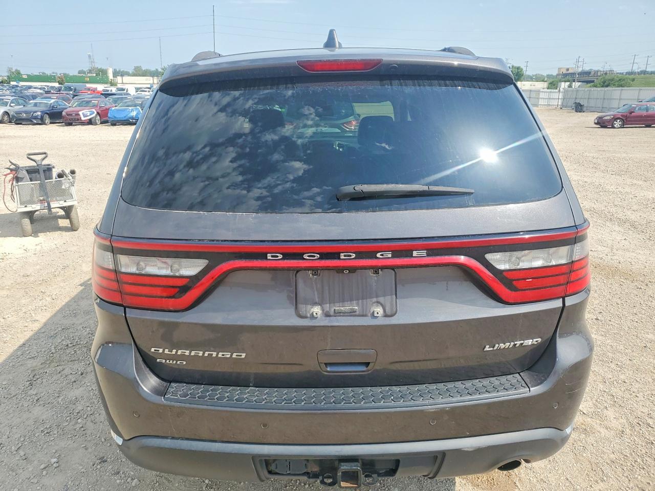 2014 Dodge Durango Limited Gray vin: 1C4RDJDG7EC307079