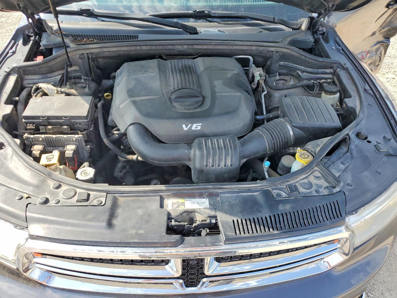 2014 Dodge Durango Limited Gray vin: 1C4RDJDG7EC307079