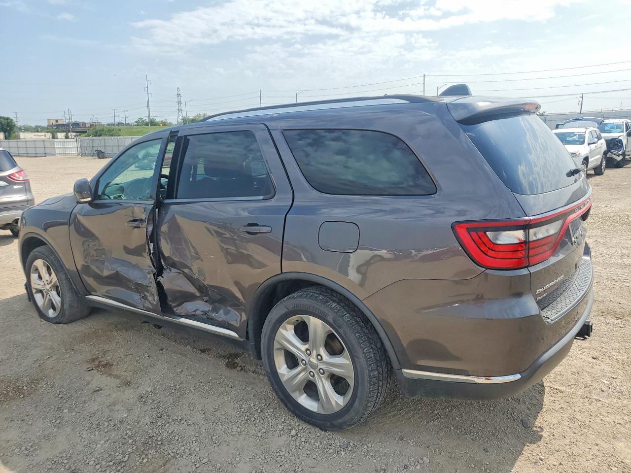 2014 Dodge Durango Limited Gray vin: 1C4RDJDG7EC307079