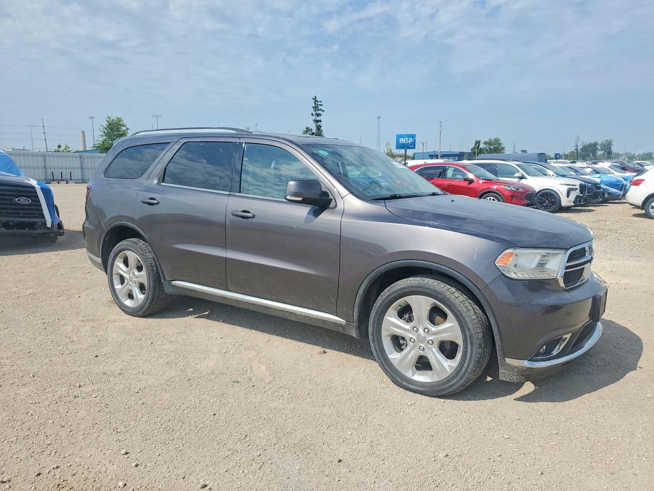 2014 Dodge Durango Limited Gray vin: 1C4RDJDG7EC307079