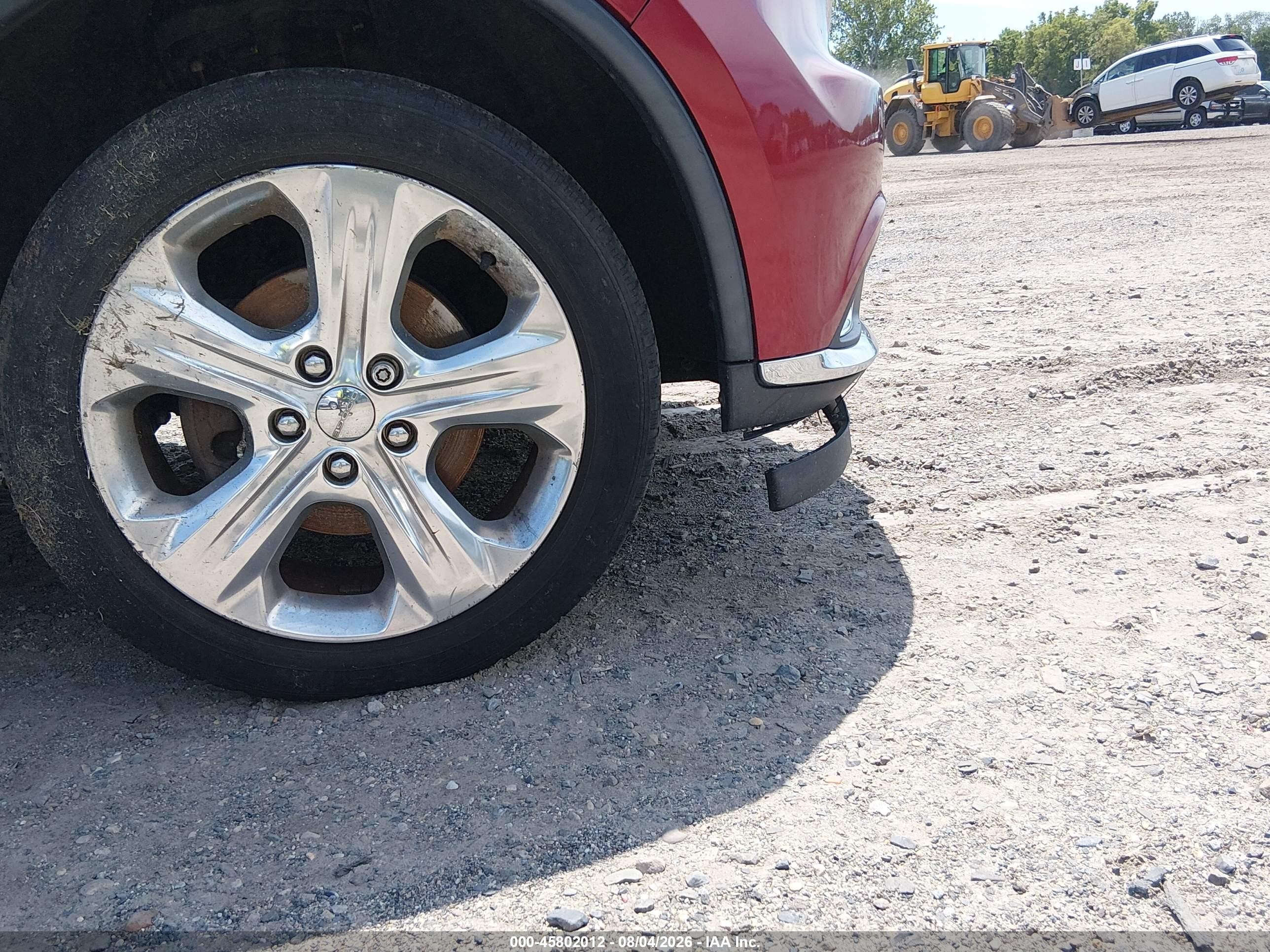 2014 Dodge Durango Limited Red vin: 1C4RDJDG7EC337263