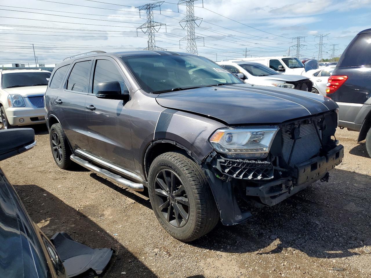 2014 Dodge Durango Limited Gray vin: 1C4RDJDG7EC340874