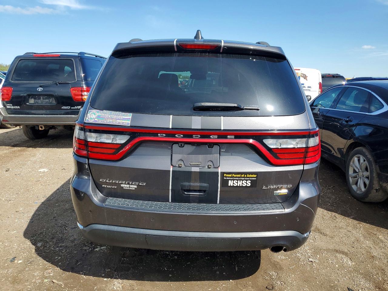 2014 Dodge Durango Limited Gray vin: 1C4RDJDG7EC340874