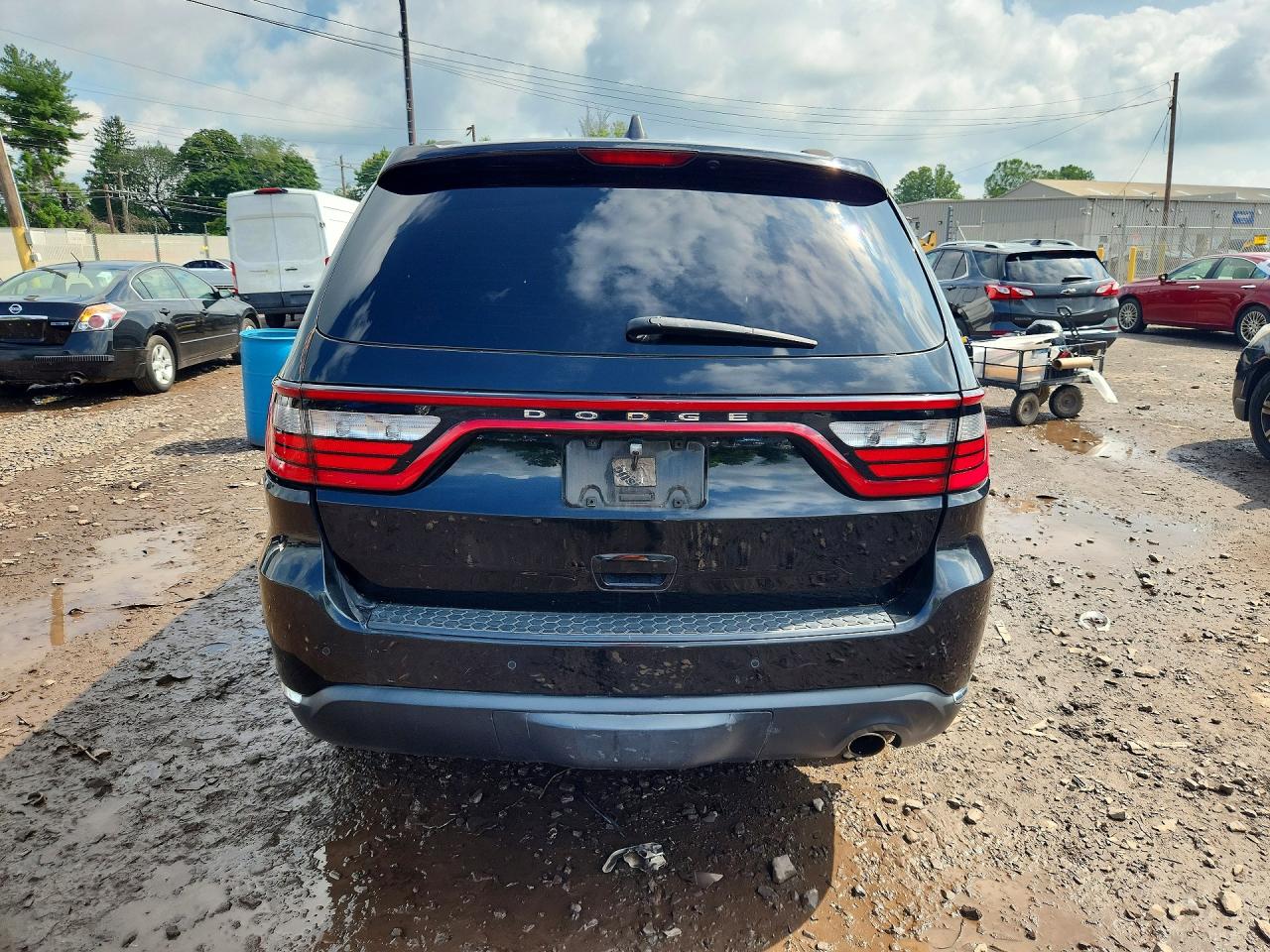 2014 Dodge Durango Limited Black vin: 1C4RDJDG7EC411281