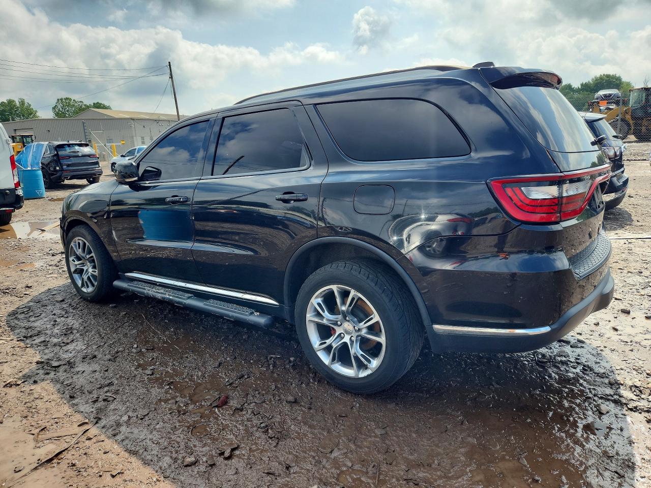 2014 Dodge Durango Limited Black vin: 1C4RDJDG7EC411281