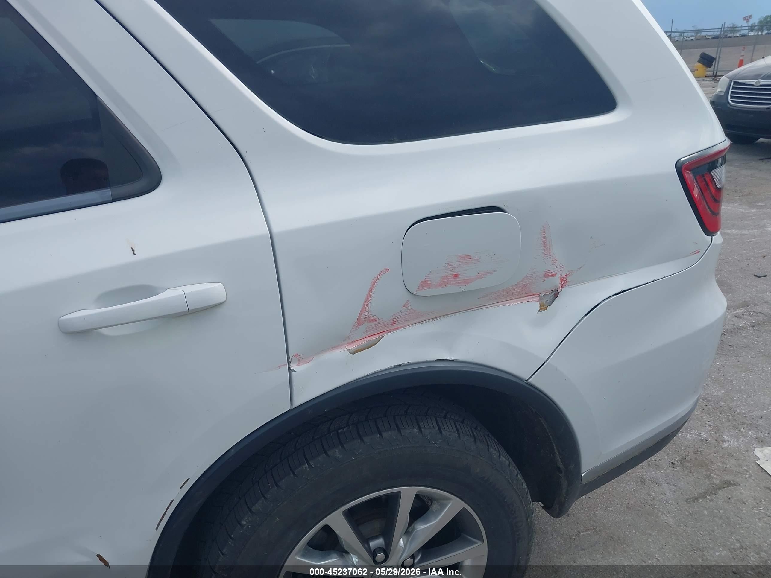 2014 Dodge Durango Limited Белый vin: 1C4RDJDG7EC443583