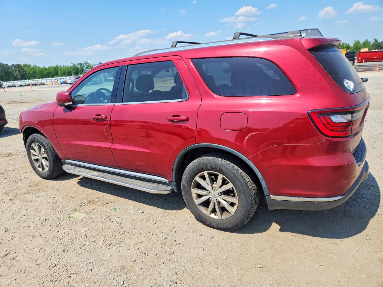 2014 Dodge Durango Limited Red vin: 1C4RDJDG7EC522347
