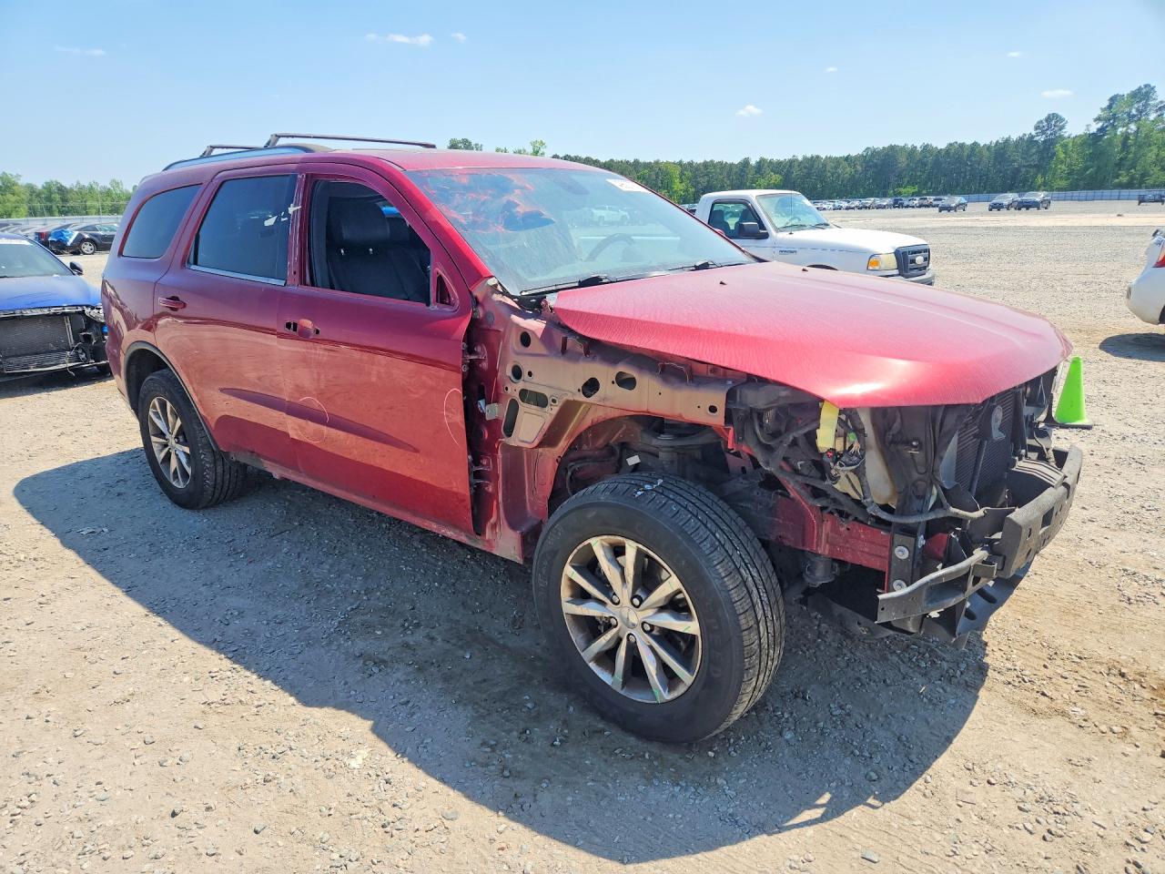 2014 Dodge Durango Limited Red vin: 1C4RDJDG7EC522347