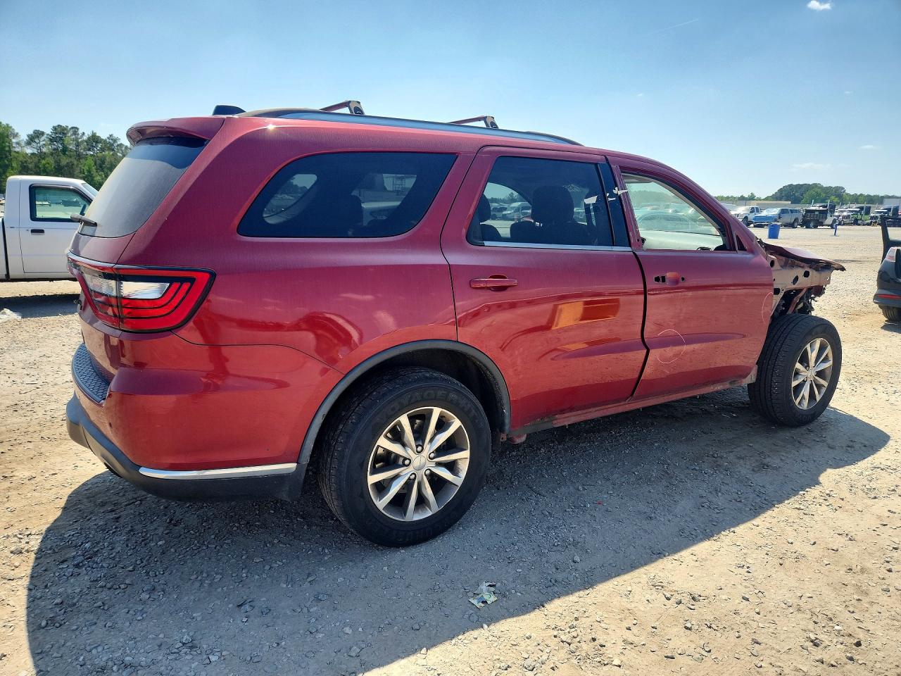 2014 Dodge Durango Limited Red vin: 1C4RDJDG7EC522347