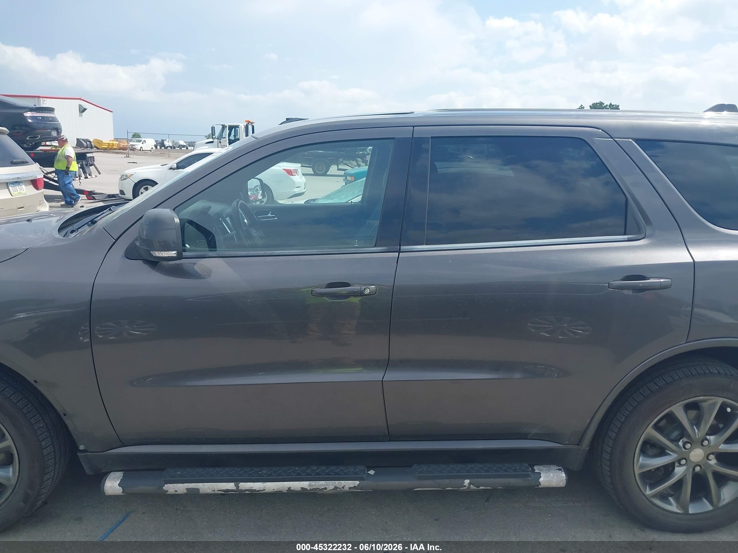 2014 Dodge Durango Limited Gray vin: 1C4RDJDG7EC586470