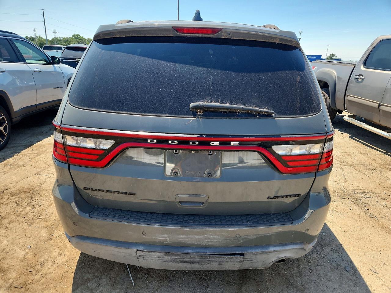 2014 Dodge Durango Limited Gray vin: 1C4RDJDG7EC973178
