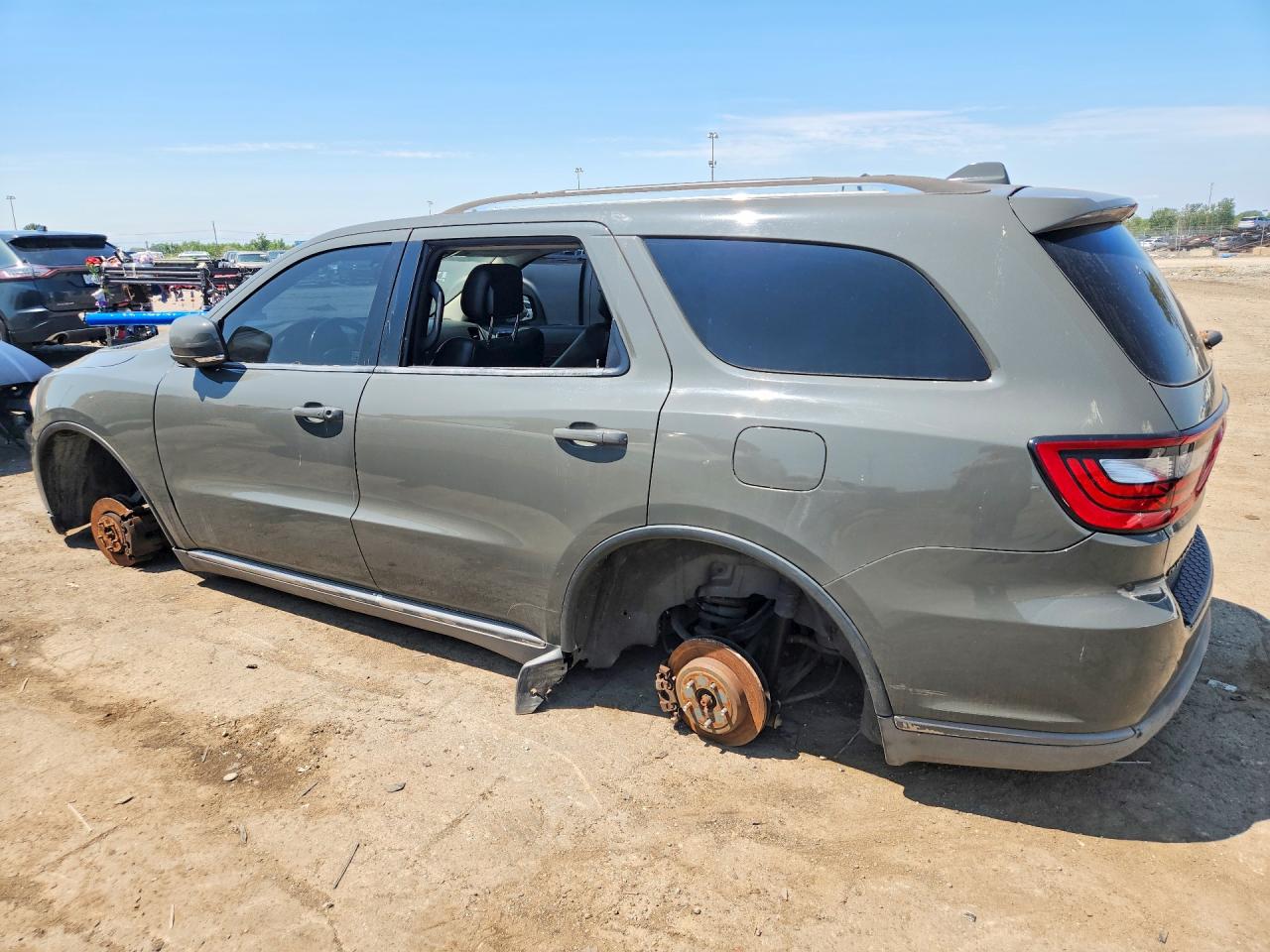 2014 Dodge Durango Limited Gray vin: 1C4RDJDG7EC973178