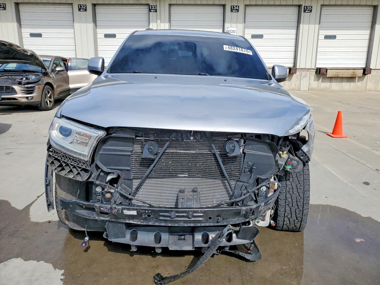 2015 Dodge Durango Limited Серебряный vin: 1C4RDJDG7FC177547