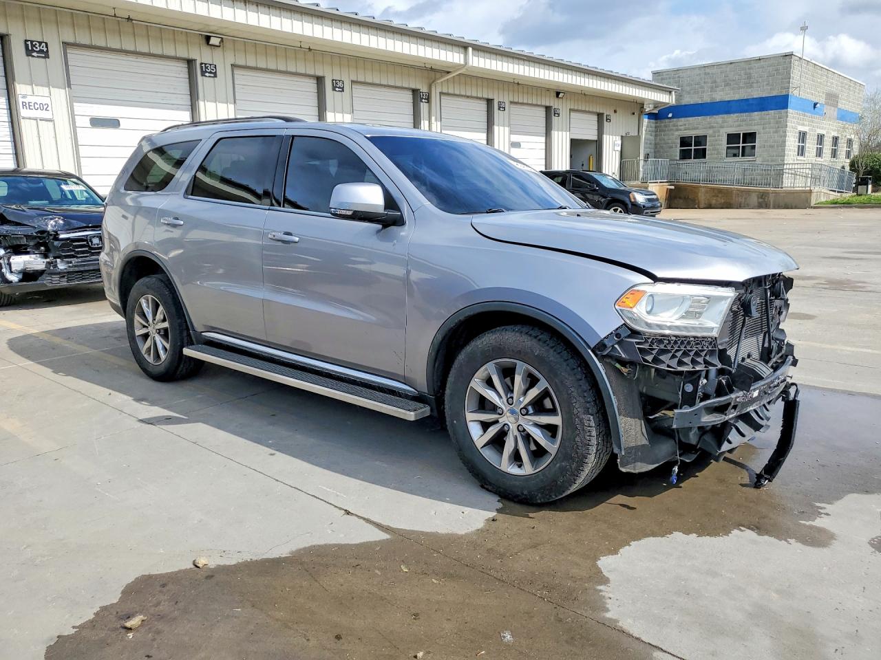 2015 Dodge Durango Limited Серебряный vin: 1C4RDJDG7FC177547