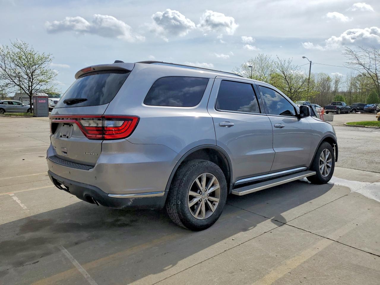 2015 Dodge Durango Limited Серебряный vin: 1C4RDJDG7FC177547
