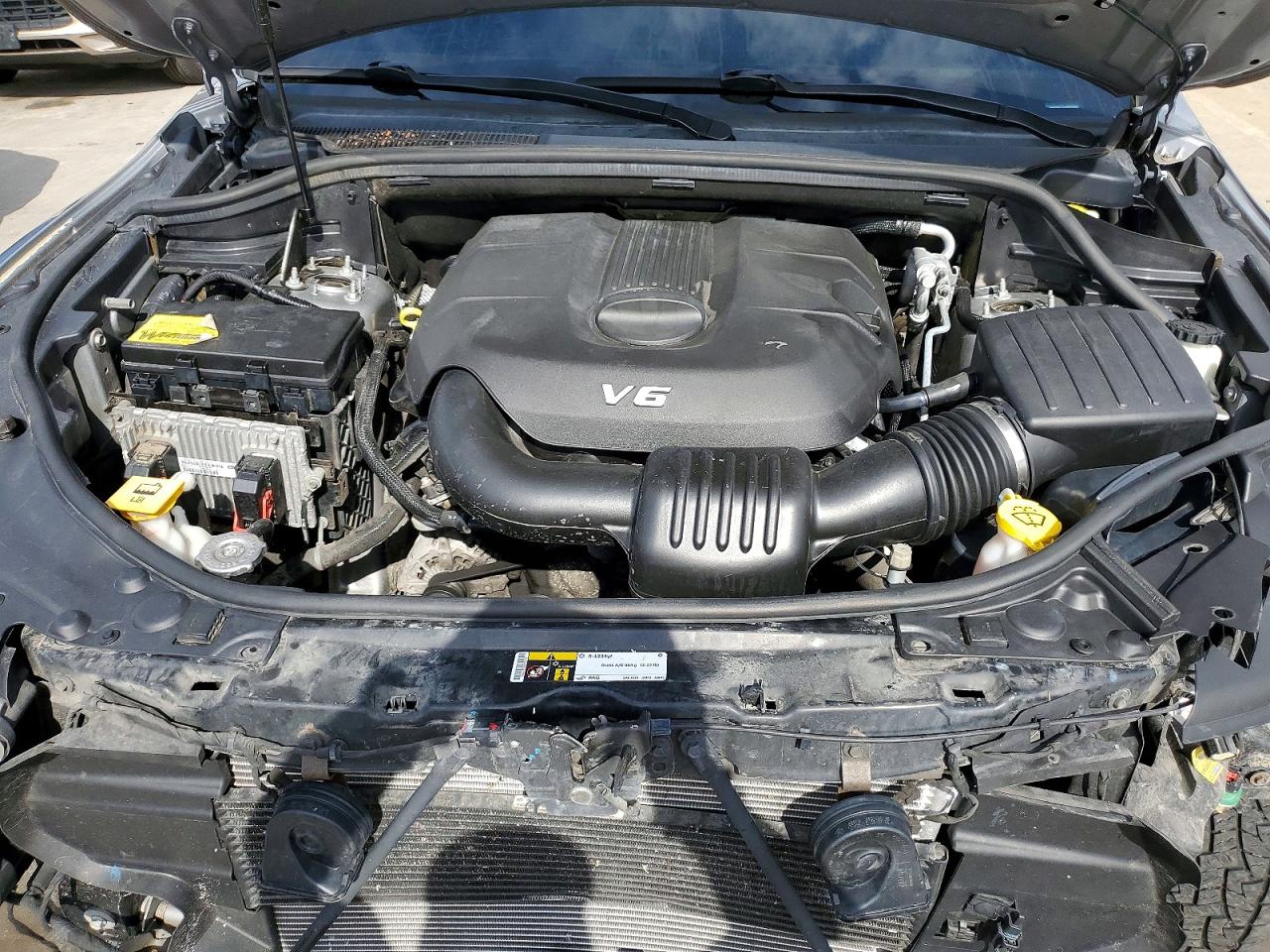 2015 Dodge Durango Limited Серебряный vin: 1C4RDJDG7FC177547