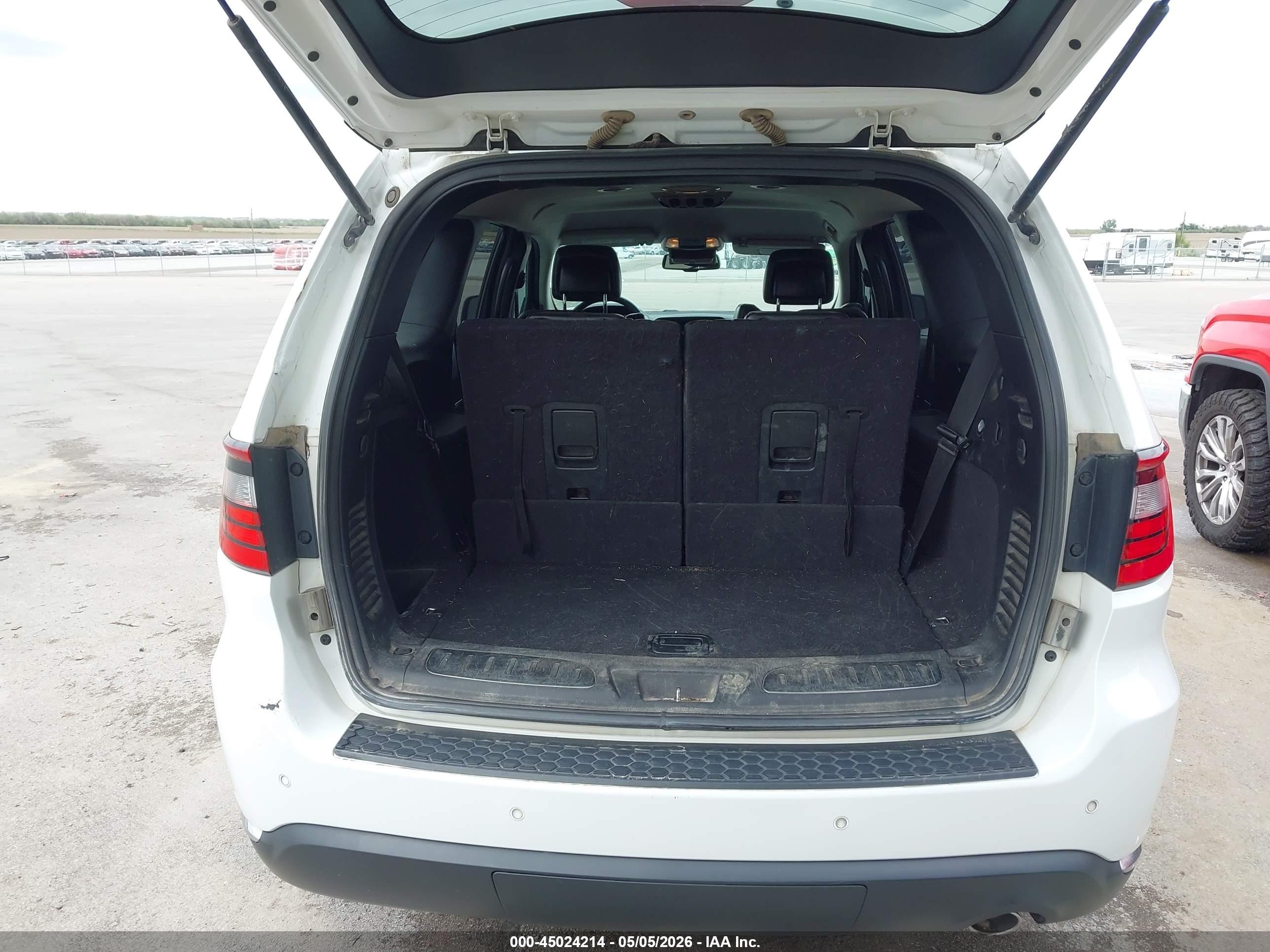 2015 Dodge Durango Limited White vin: 1C4RDJDG7FC186832