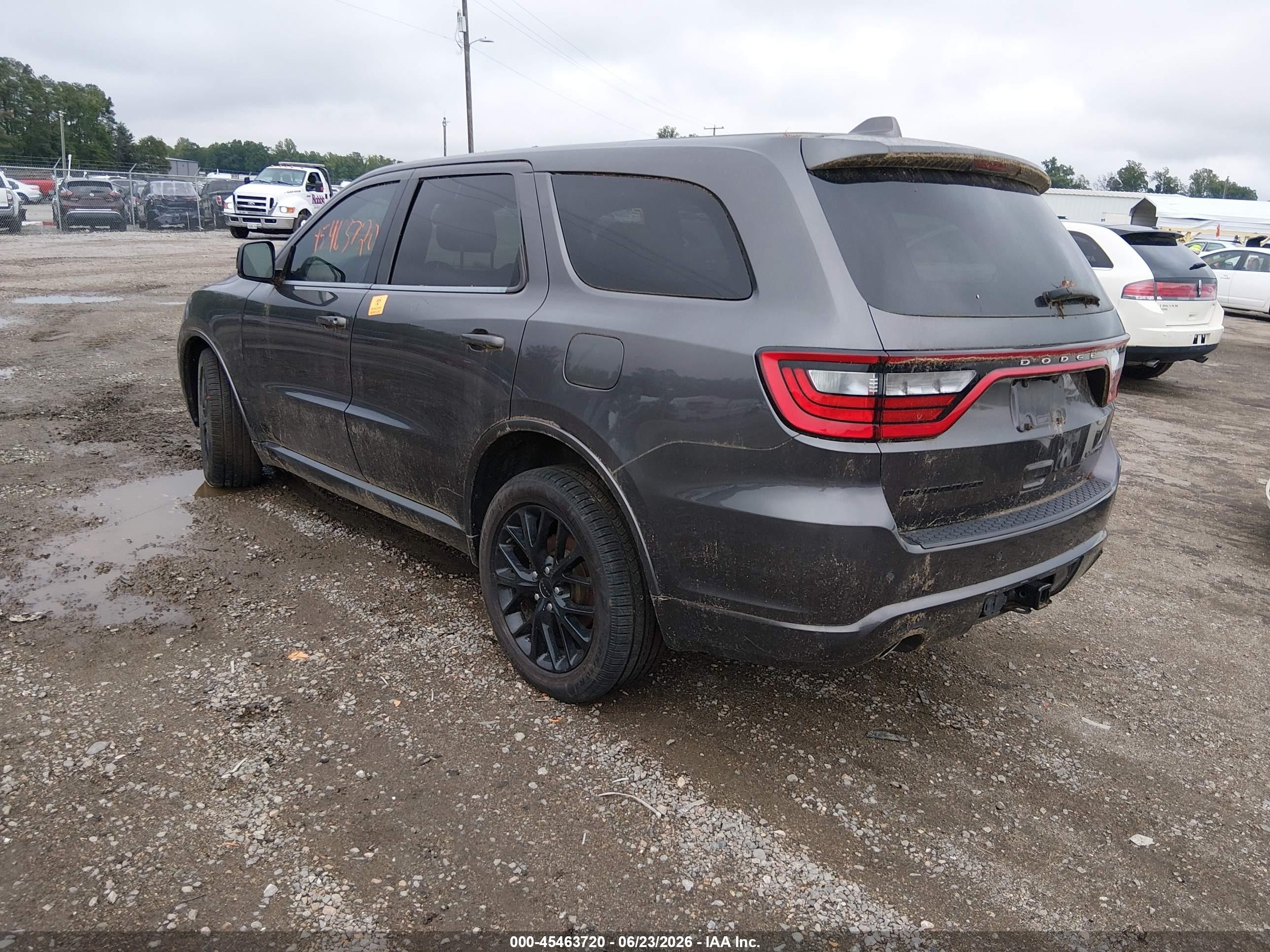 2015 Dodge Durango Limited Gray vin: 1C4RDJDG7FC857934