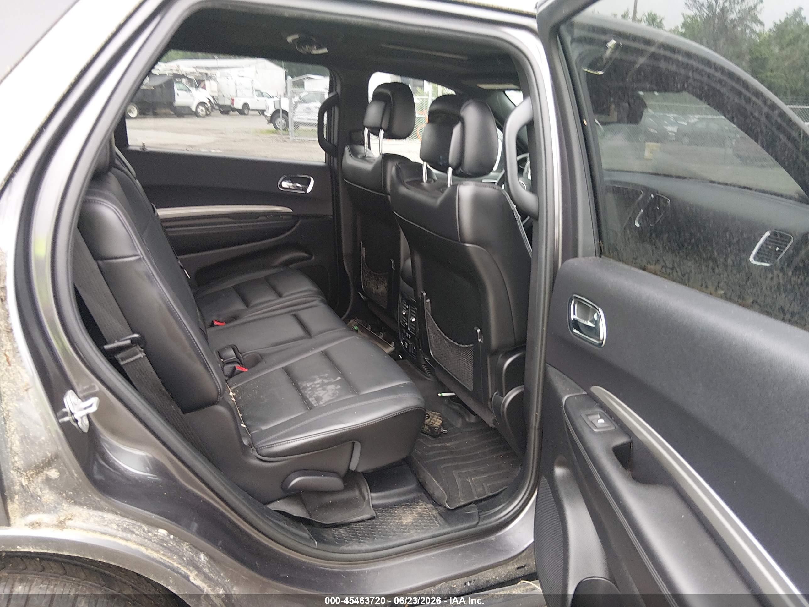 2015 Dodge Durango Limited Gray vin: 1C4RDJDG7FC857934