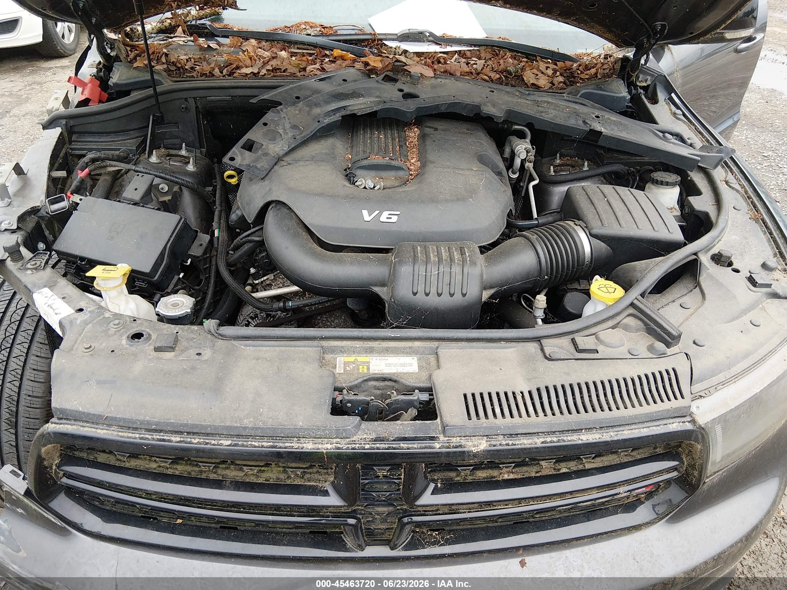 2015 Dodge Durango Limited Gray vin: 1C4RDJDG7FC857934