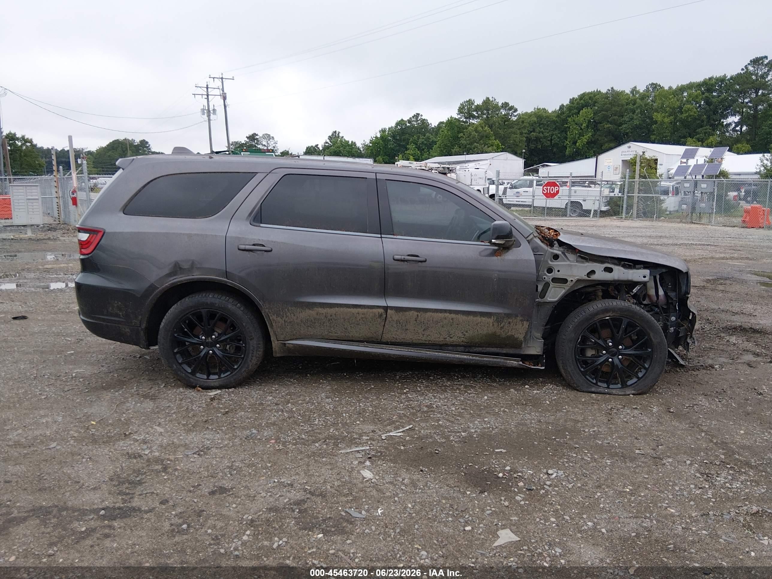 2015 Dodge Durango Limited Gray vin: 1C4RDJDG7FC857934