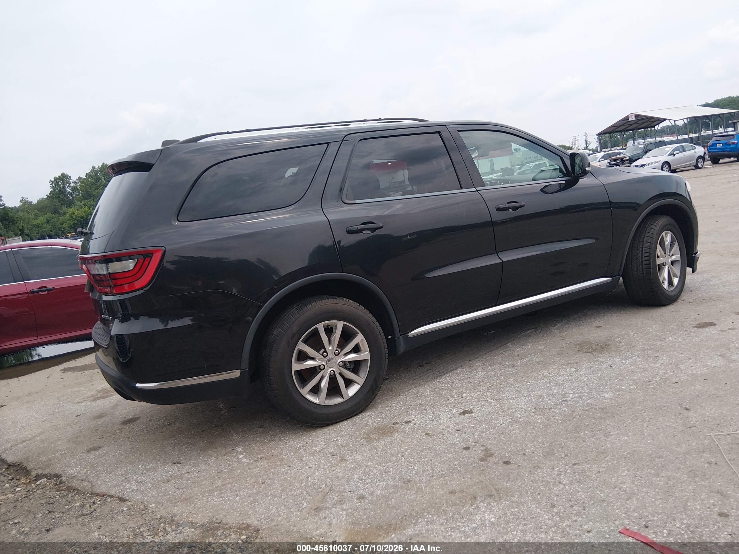 2015 Dodge Durango Limited Black vin: 1C4RDJDG7FC888570