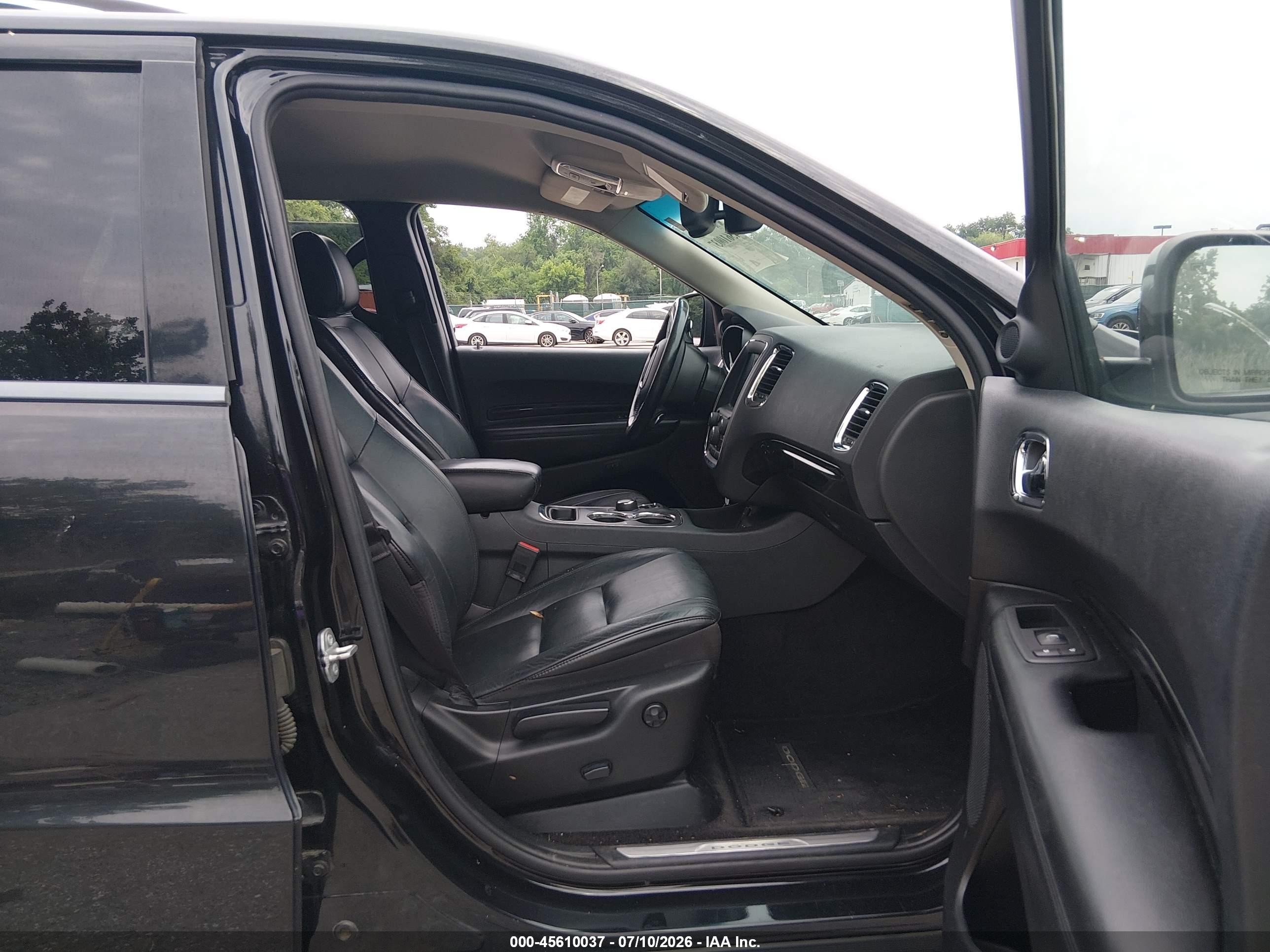 2015 Dodge Durango Limited Black vin: 1C4RDJDG7FC888570