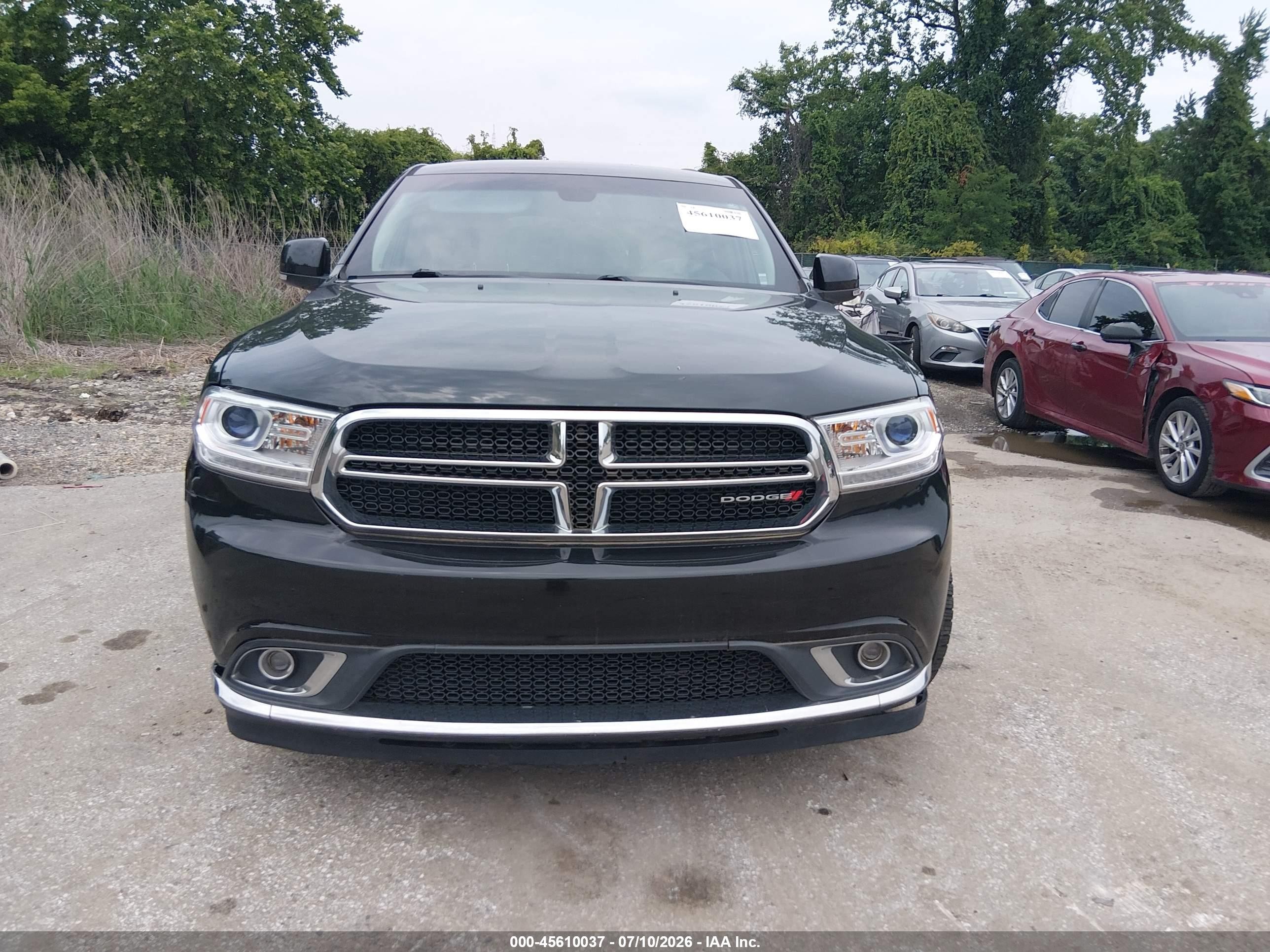 2015 Dodge Durango Limited Black vin: 1C4RDJDG7FC888570