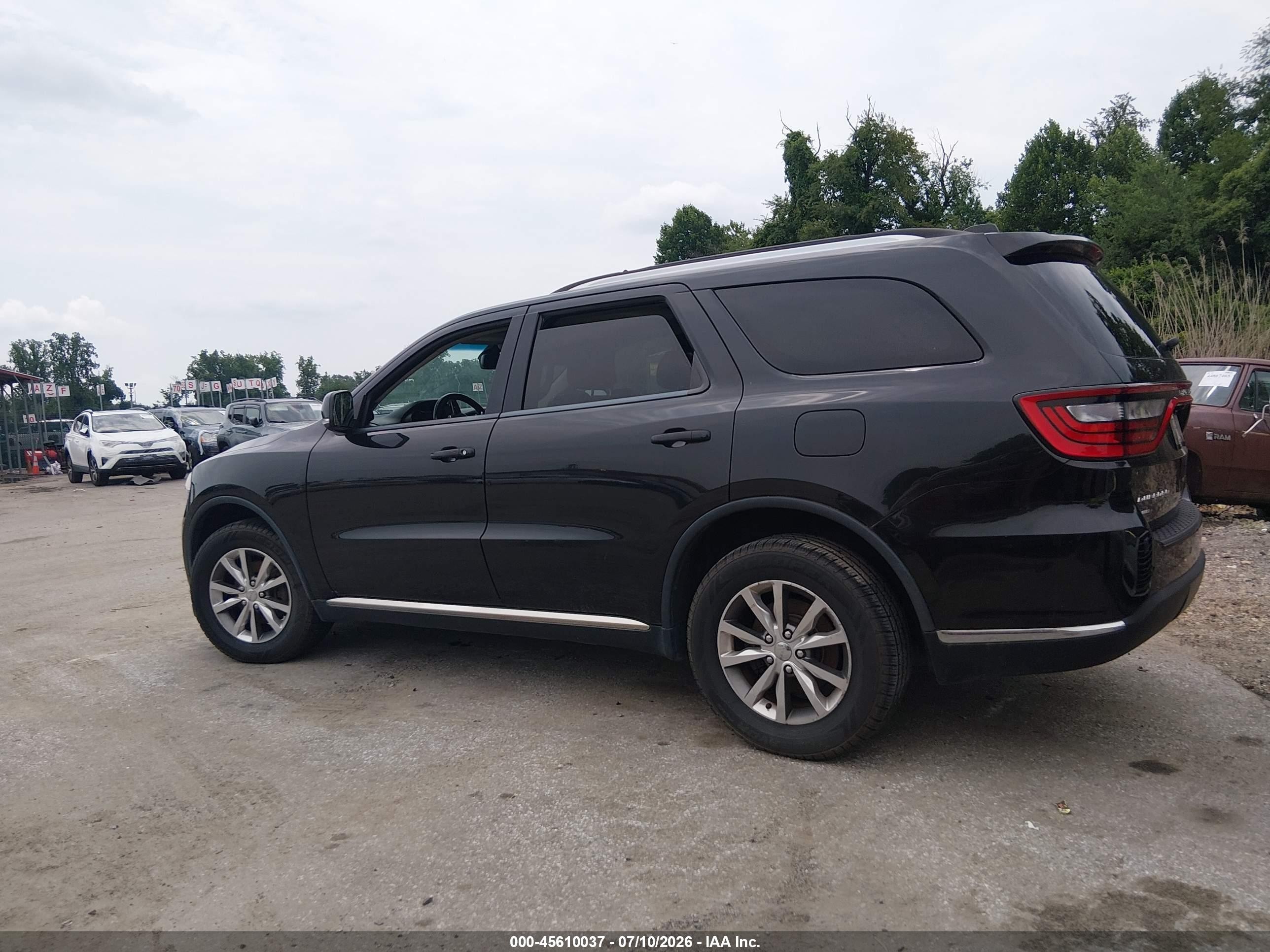 2015 Dodge Durango Limited Black vin: 1C4RDJDG7FC888570
