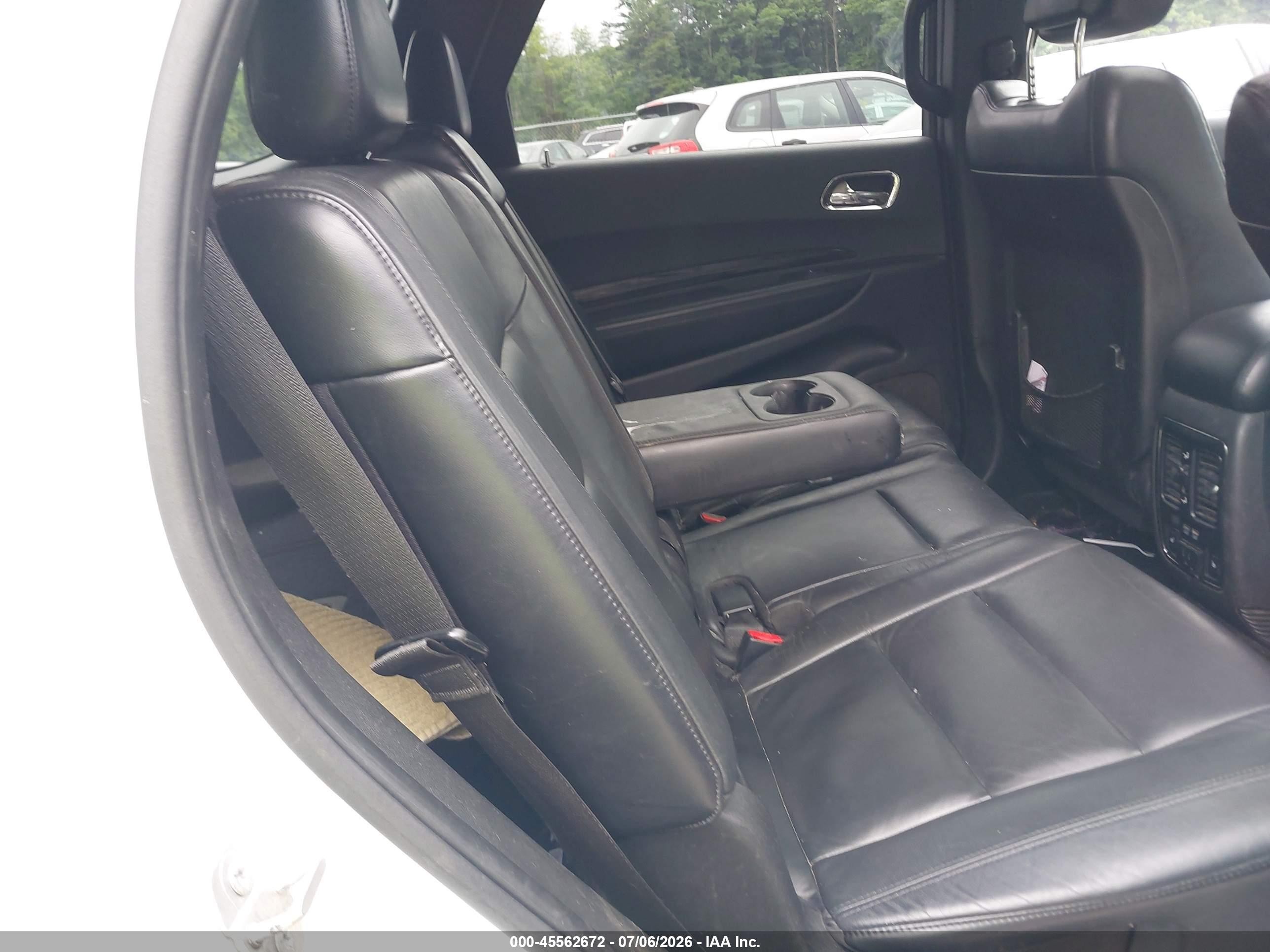 2015 Dodge Durango Limited White vin: 1C4RDJDG7FC889024