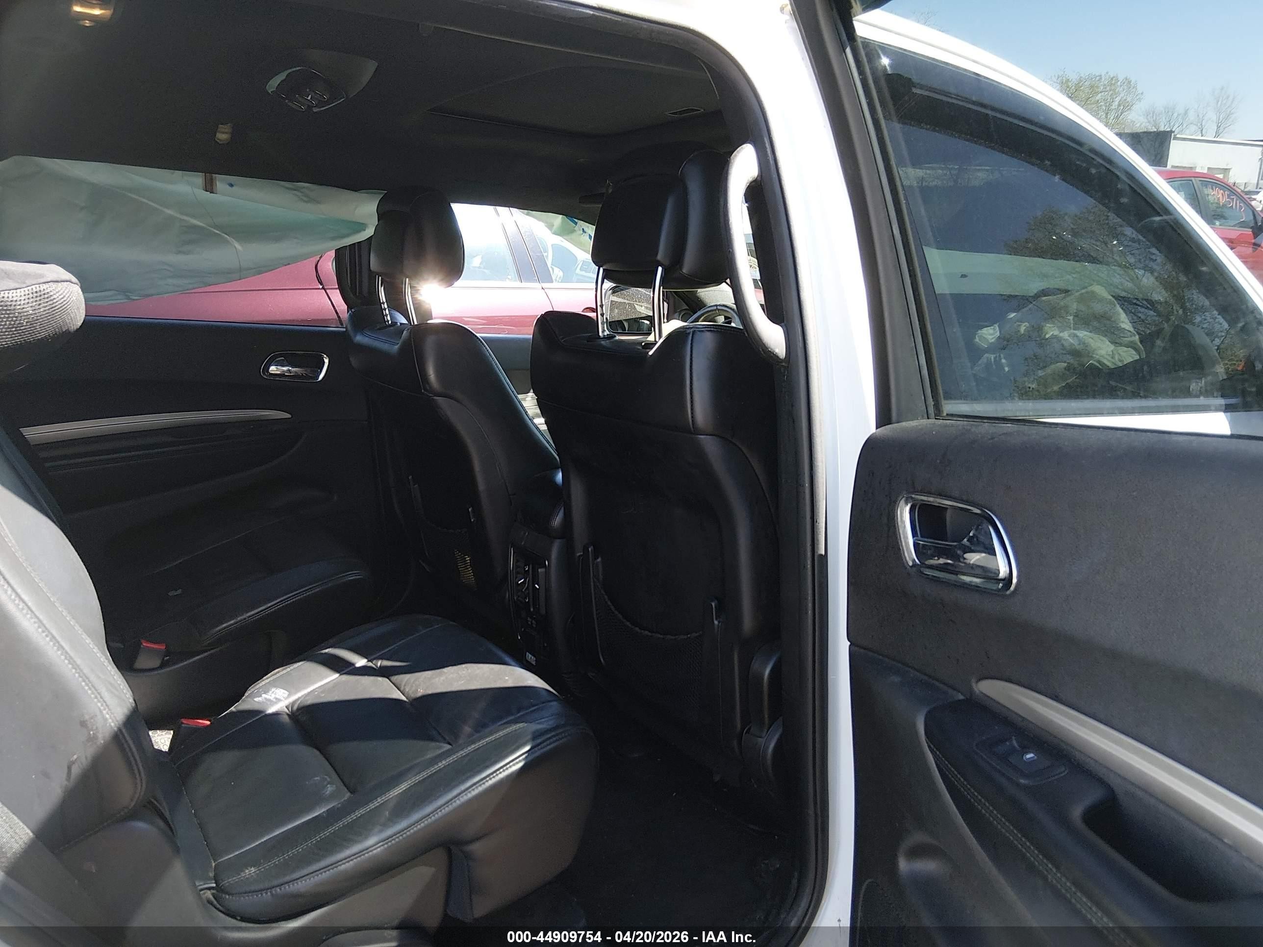 2017 Dodge Durango Gt Awd White vin: 1C4RDJDG7HC907167