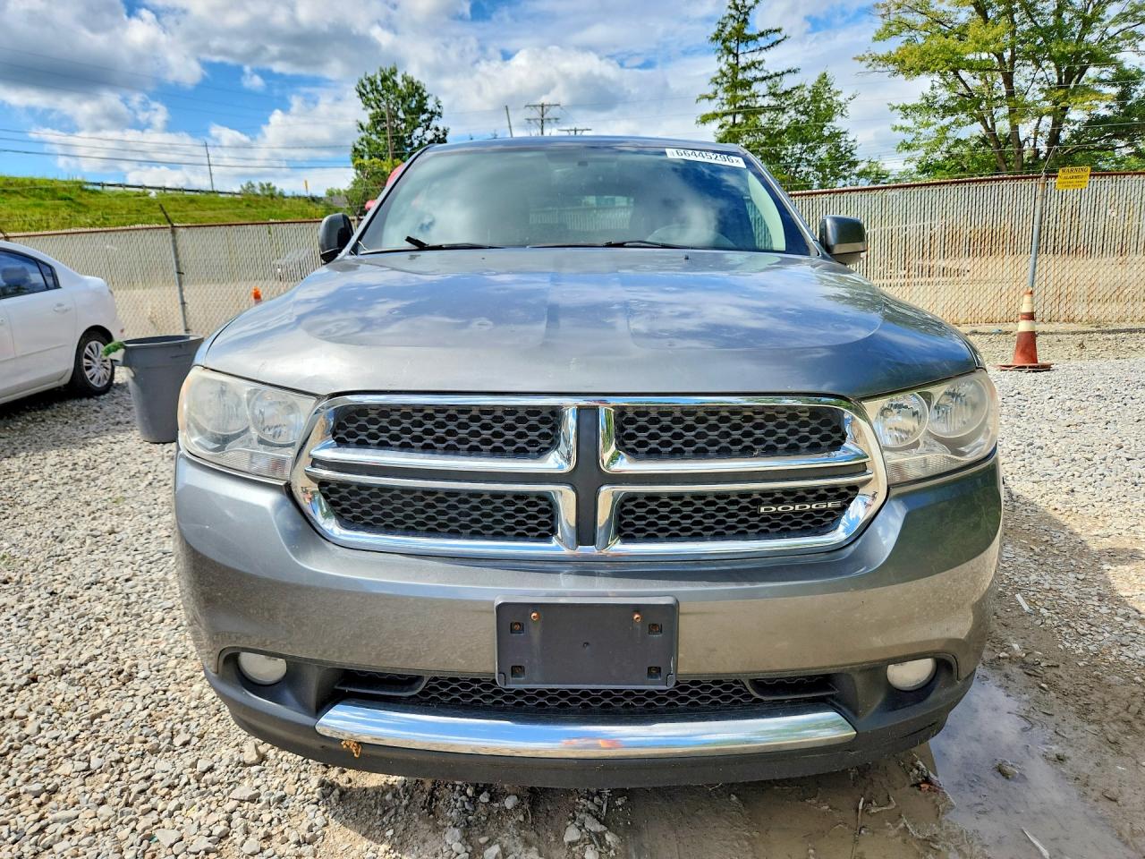 2012 Dodge Durango Crew Gray vin: 1C4RDJDG8CC107146