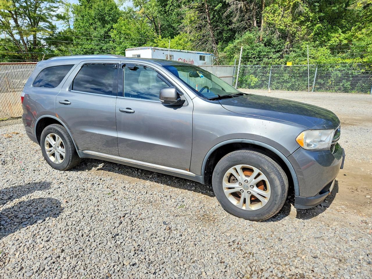 2012 Dodge Durango Crew Gray vin: 1C4RDJDG8CC107146