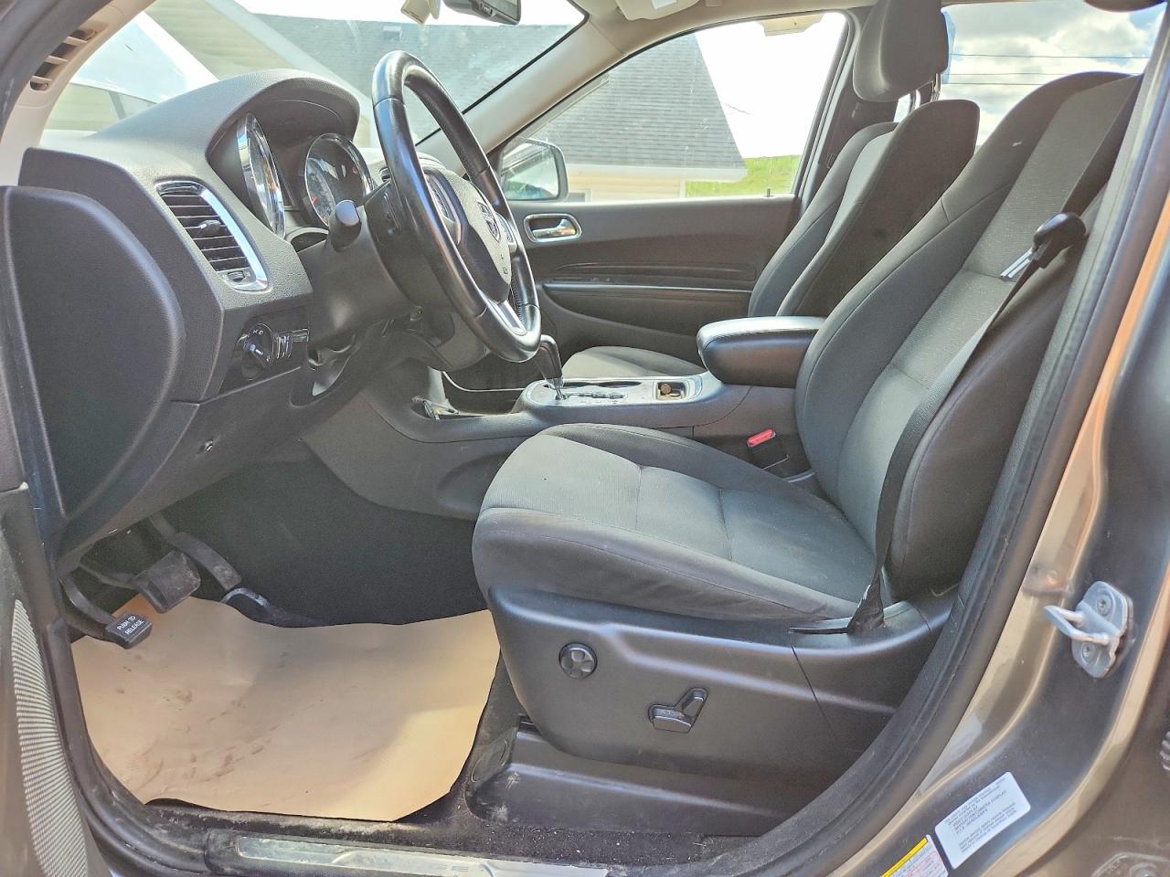 2012 Dodge Durango Crew Gray vin: 1C4RDJDG8CC107146