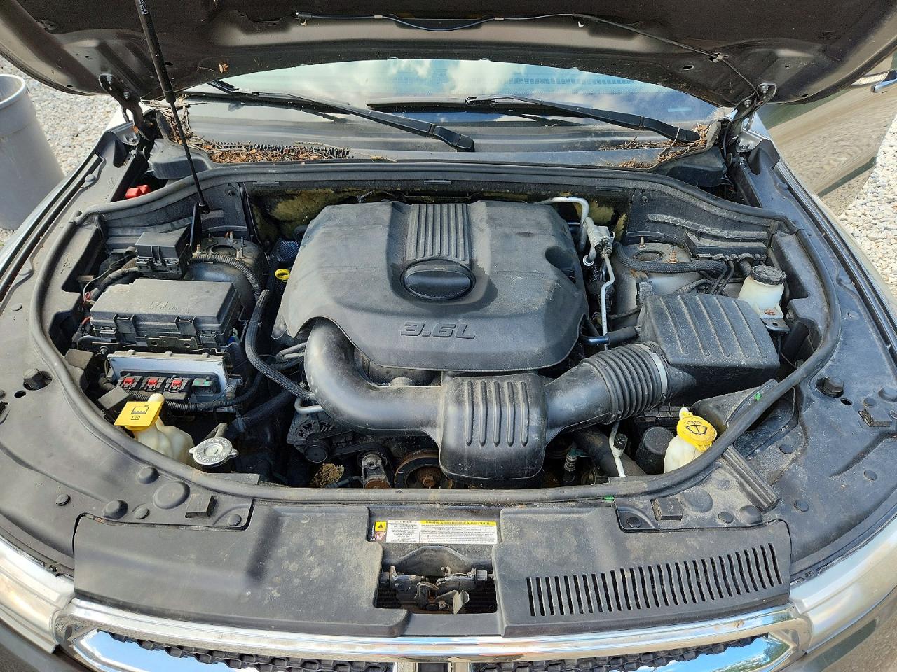 2012 Dodge Durango Crew Gray vin: 1C4RDJDG8CC107146