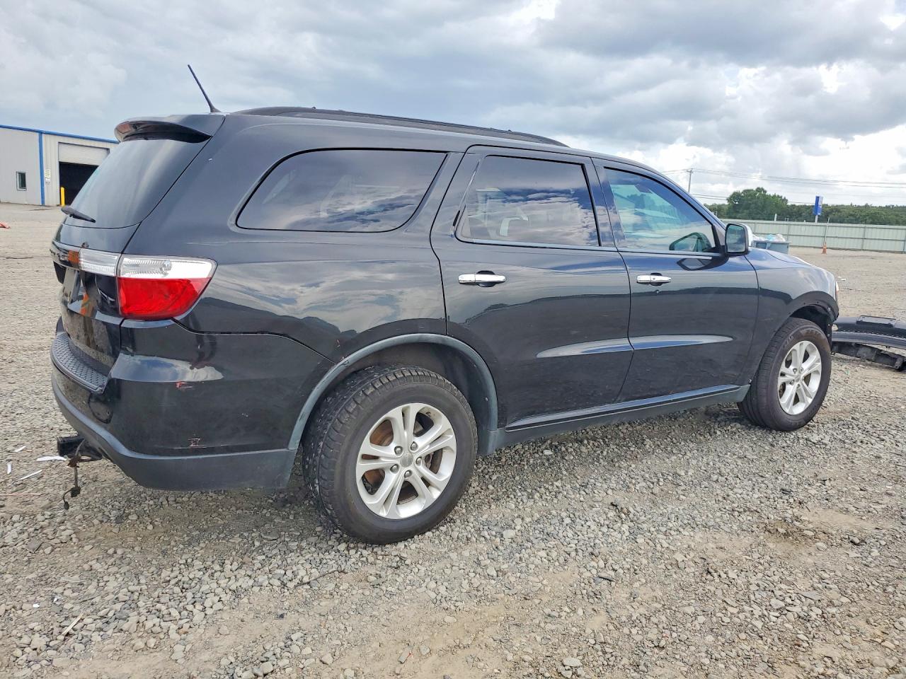 2012 Dodge Durango Crew Black vin: 1C4RDJDG8CC158727