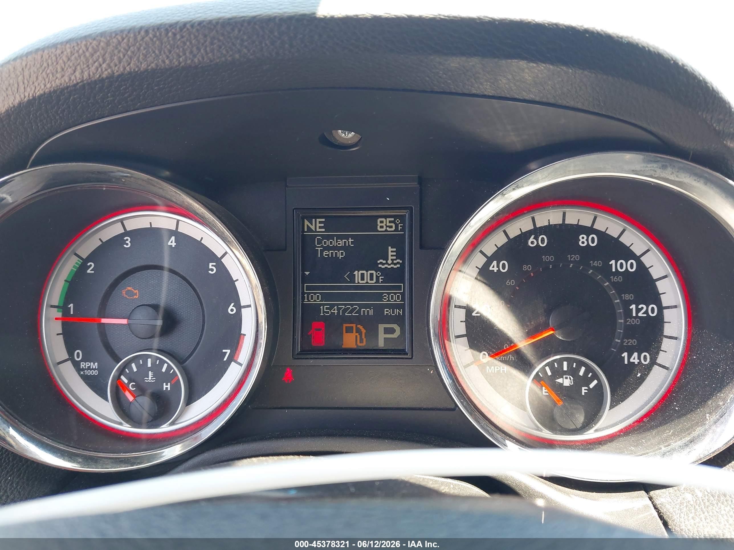 2012 Dodge Durango Crew Silver vin: 1C4RDJDG8CC247651