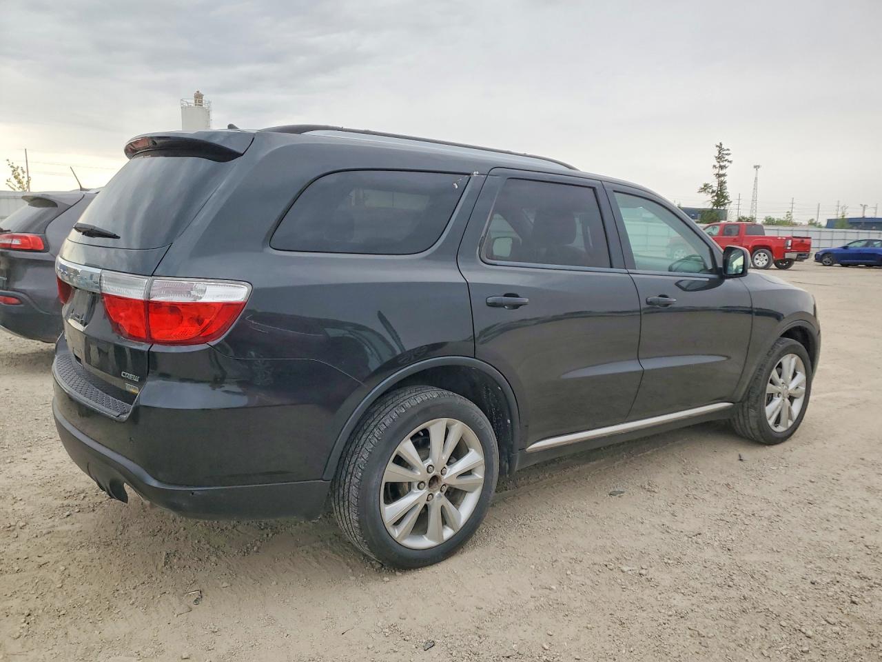 2012 Dodge Durango Crew Black vin: 1C4RDJDG8CC271464